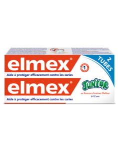 Dentifrice Junior 6-12 ans - 2x75ml