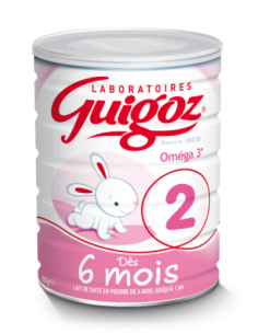 Guigoz Lait Poudre 2ème Age - 800g