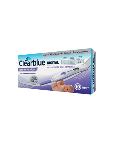 Test d'Ovulation DIGITAL avec Lecture de Deux...