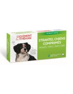Clément Thékan STRANTEL Chiens Vermifuges - 2 comprimés