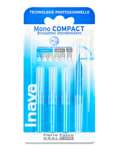 INAVA  Mono Compact Brosettes Interdentaires - 4 brossettes