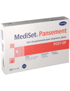 MediSet® Pansements Moyennes Plaies - 3 soins