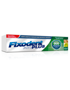Fixodent Pro PLUS Duo Protection Crème Adhésive Premium...