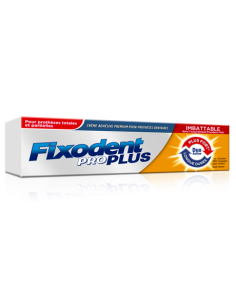 Fixodent Pro PLUS Duo Action Crème adhésive Premium pour...