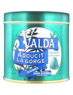 Valda Gommes Menthe Eucalyptus Sans Sucre - 160g