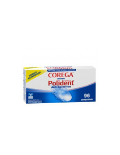 Nettoyant Polident Anti-Bactérien - 96 comprimés