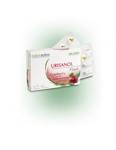 Urisanol Flash, 10 gélules + 10 capsules
