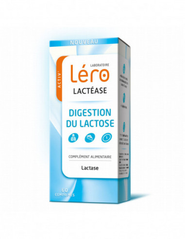 Léro LACTÉASE - 60 comprimés