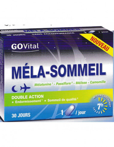 GOvital Méla-Sommeil - 30 gélules