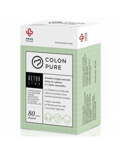 Colon Pure Détox Line - 40 gélules