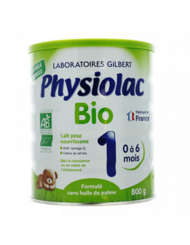 Physiolac Bio 1 De 0 à 6 Mois - 800 g