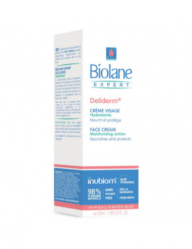 BIOLANE EXPERT Deliderm® Crème Visage - 50ml