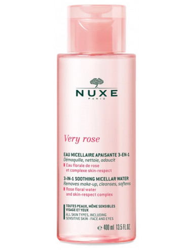 Nuxe Very rose Eau Micellaire Apaisante 3en1 - 400 ml