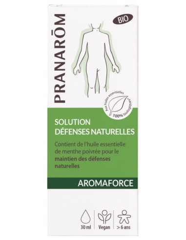  Aromaforce Solutions défenses Naturelles Bio - 30ml