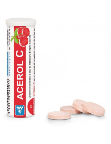 Nutergia Acerol C - 15 comprimés