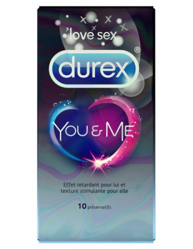 Durex You & Me - 10 Préservatifs