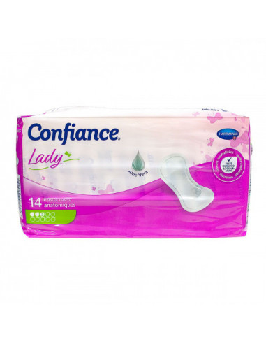 Confiance Lady absorption 3 - 14 protections anatomiques