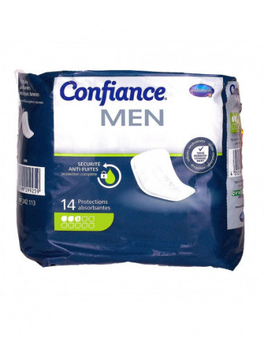 Confiance Men Absorption 3 - 14 protections absorbantes