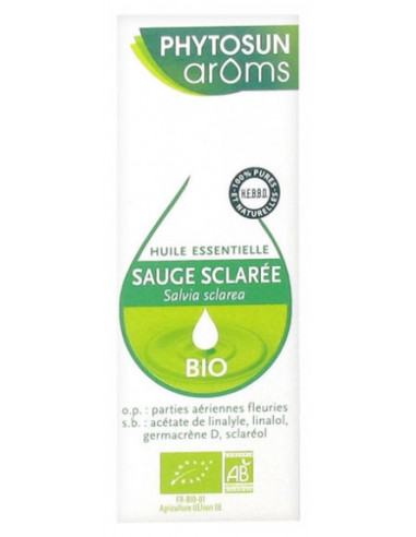 Phytosun Arôms Sauge Sclarée (Salvia sclarea) Bio - 5ml