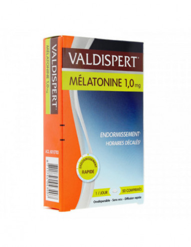 Valdispert Melatonine 1mg - 50 comprimés 1mg