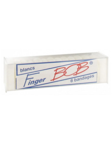 Finger Bob bandages pour doigts - 6 unités