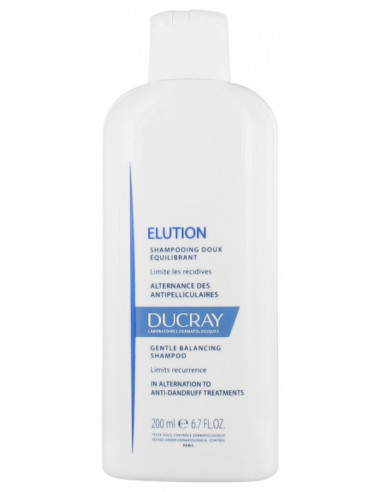 Ducray Elution Shampoing Doux Équilibrant - 200ml