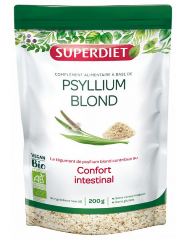 Super Diet Psyllium Blond Bio - 200g