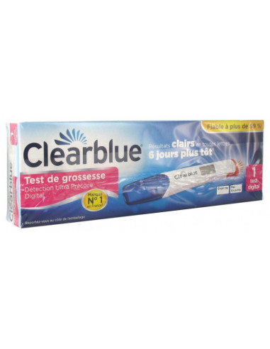 Clearblue Test de grossesse digital précoce - 1 unité