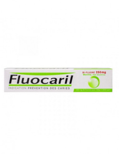 Fluocaril Dentifrice Bi-fluoré Menthe 250mg - 75ml