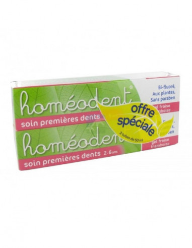 Boiron Homéodent Soin Premières Dents - lot de 2 x 50 ml