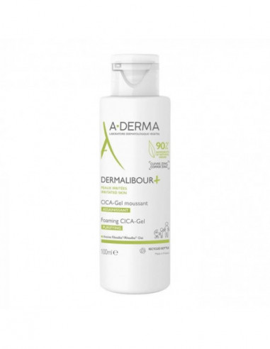 A-DERMA Dermalibour+ CICA - Gel Moussant - 100 ml