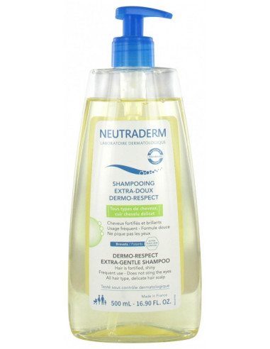 Neutraderm Shampoing Extra-Doux Dermo-Respect - 500 ml