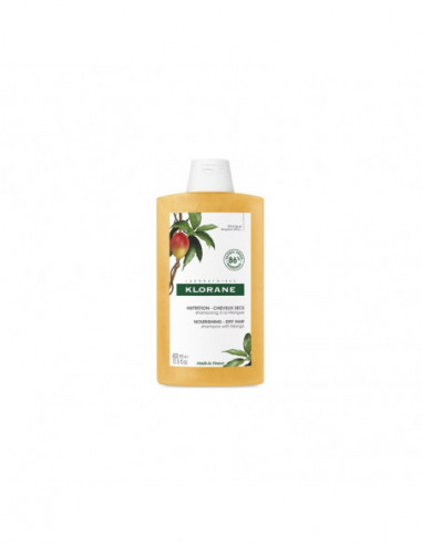Klorane Nutrition - Cheveux Secs Shampoing à la Mangue - 400 ml