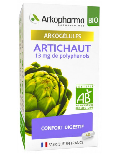 Arkopharma Arkogélules Artichaut Bio - 40 Gélules