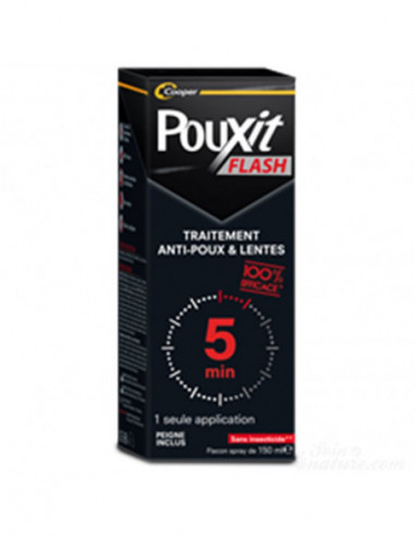Pouxit Flash Traitement anti-poux et lentes - 150ml
