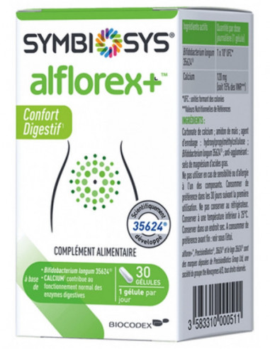 Symbiosys Alflorex+ Confort Digestif - 30 Gélules