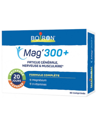 Boiron Mag'300+ - 80 Comprimés