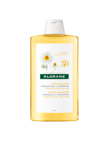 Klorane shampooing à la Camomille Blondissant et Illuminateur flacon - 400ML