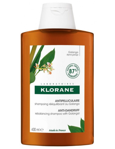 Klorane Antipelliculaire Shampoing Rééquilibrant au Galanga - 400 ml