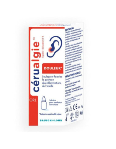  Bausch + Lomb Cerualgie Solution auriculaire - 7g