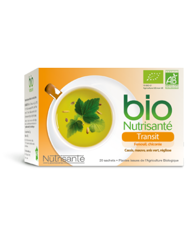 INFUSIONS BIO Transit - 20 sachets