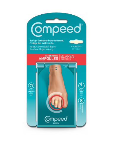 Pansements Ampoules aux Orteils - 8 unités
