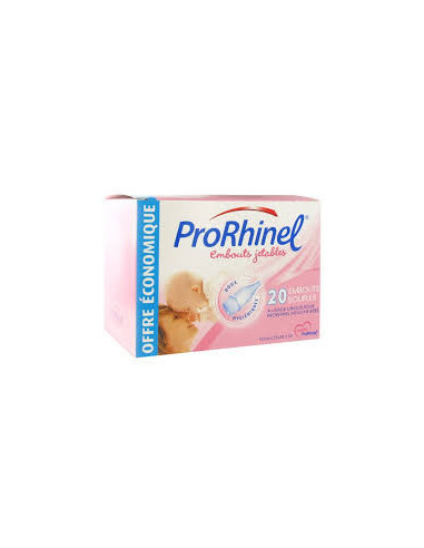 ProRhinel Embouts Jetables, boite de 20 unités