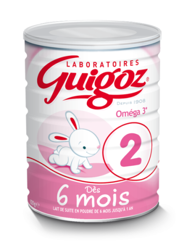 Guigoz Lait Poudre 2ème Age - 800g