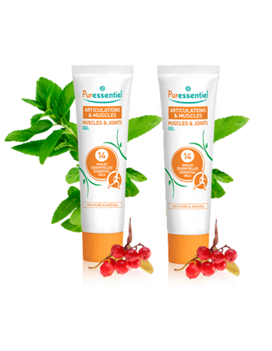 Articulations Gel aux 14 Huiles Essentielles - 2x60ml